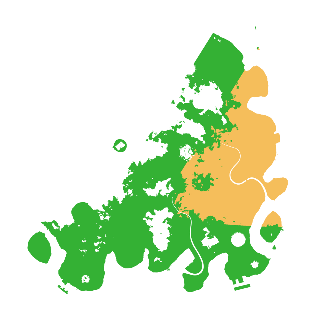 Biome Rust Map: Procedural Map, Size: 3850, Seed: 209657882