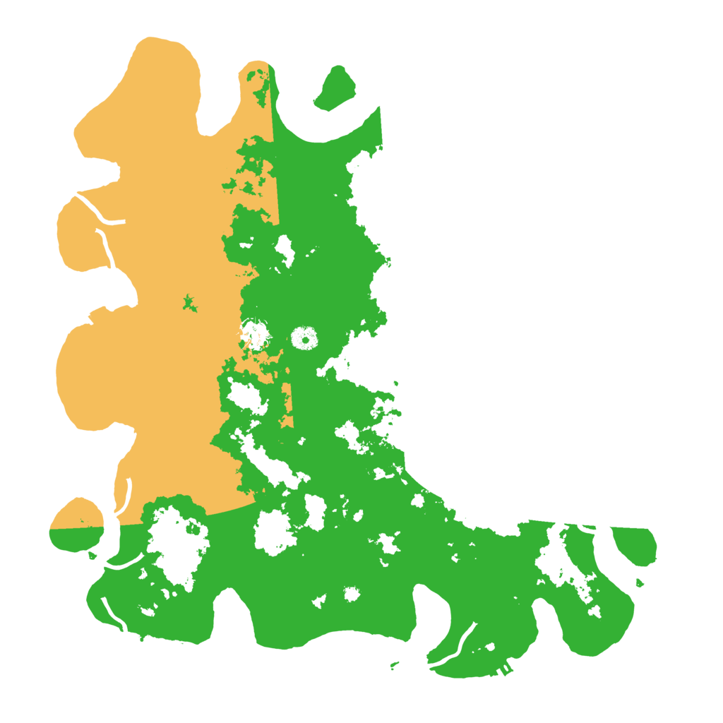 Biome Rust Map: Procedural Map, Size: 4250, Seed: 45908008