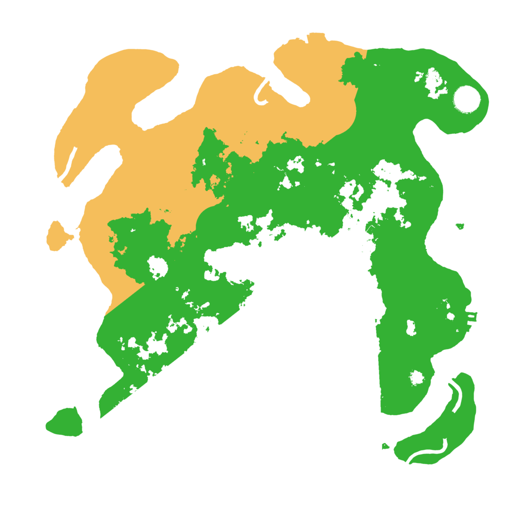 Biome Rust Map: Procedural Map, Size: 3400, Seed: 1229488244