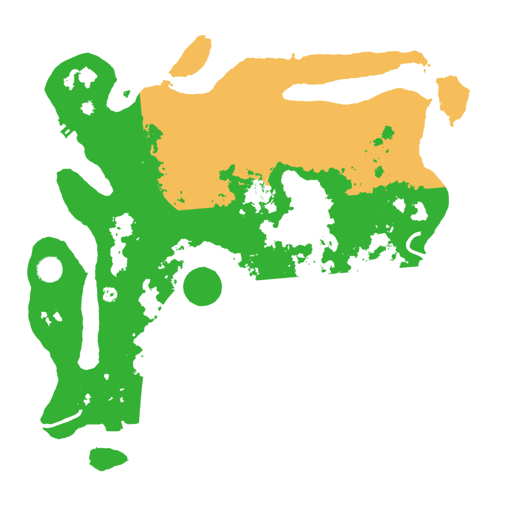 Biome Rust Map: Procedural Map, Size: 3500, Seed: 1745098409