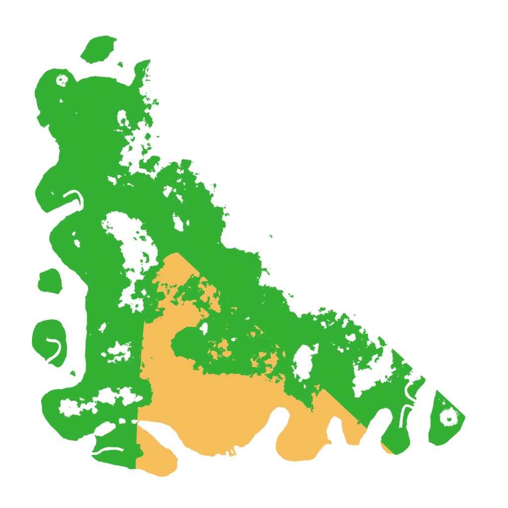 Biome Rust Map: Procedural Map, Size: 4500, Seed: 946414740