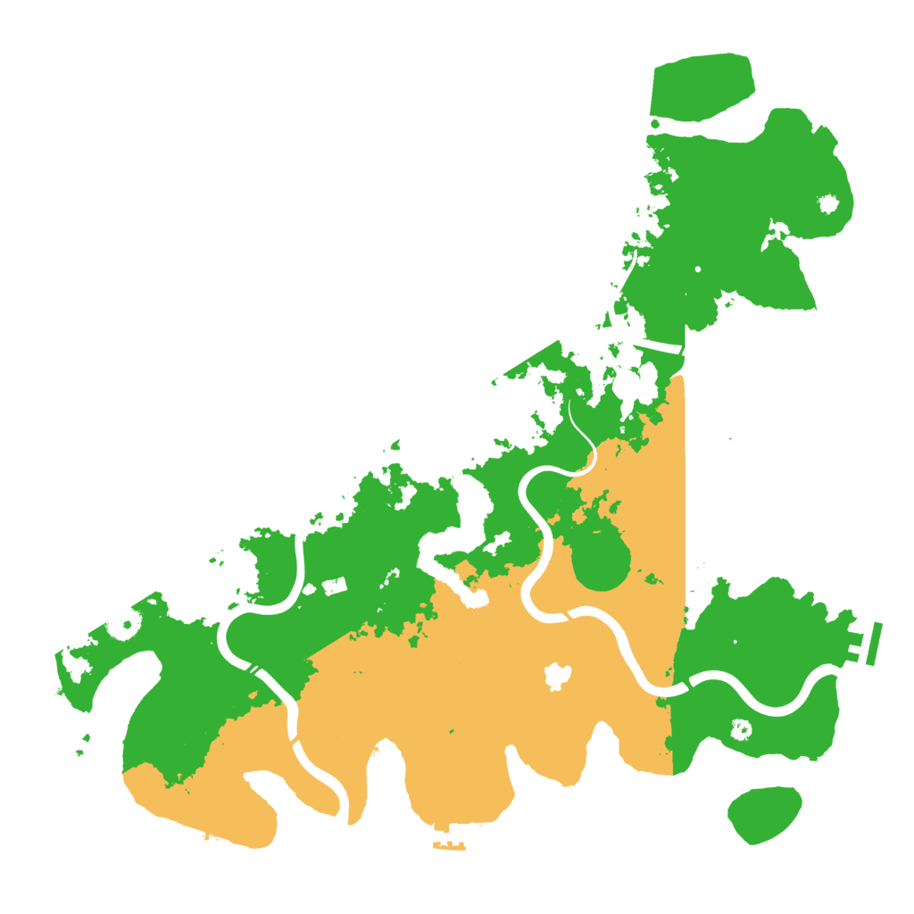 Biome Rust Map: Procedural Map, Size: 4250, Seed: 896603723