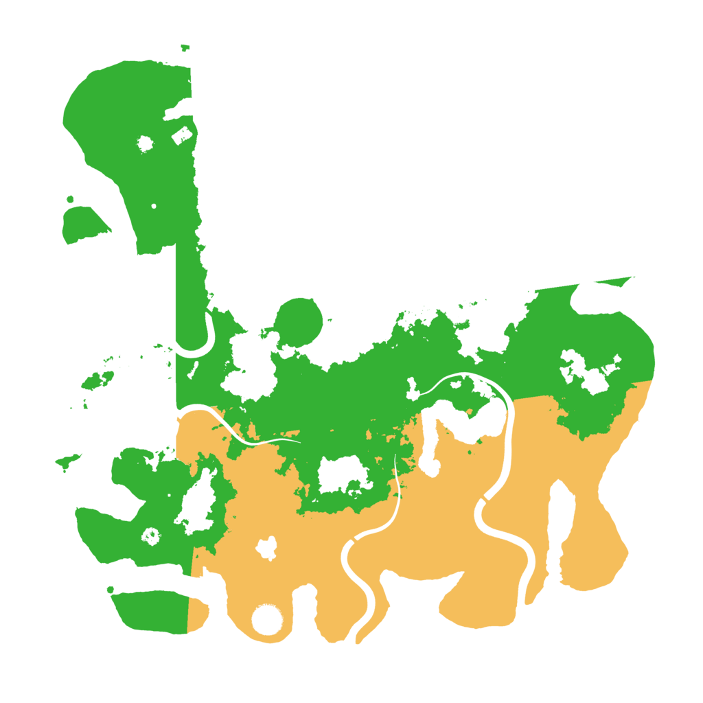 Biome Rust Map: Procedural Map, Size: 4000, Seed: 990248