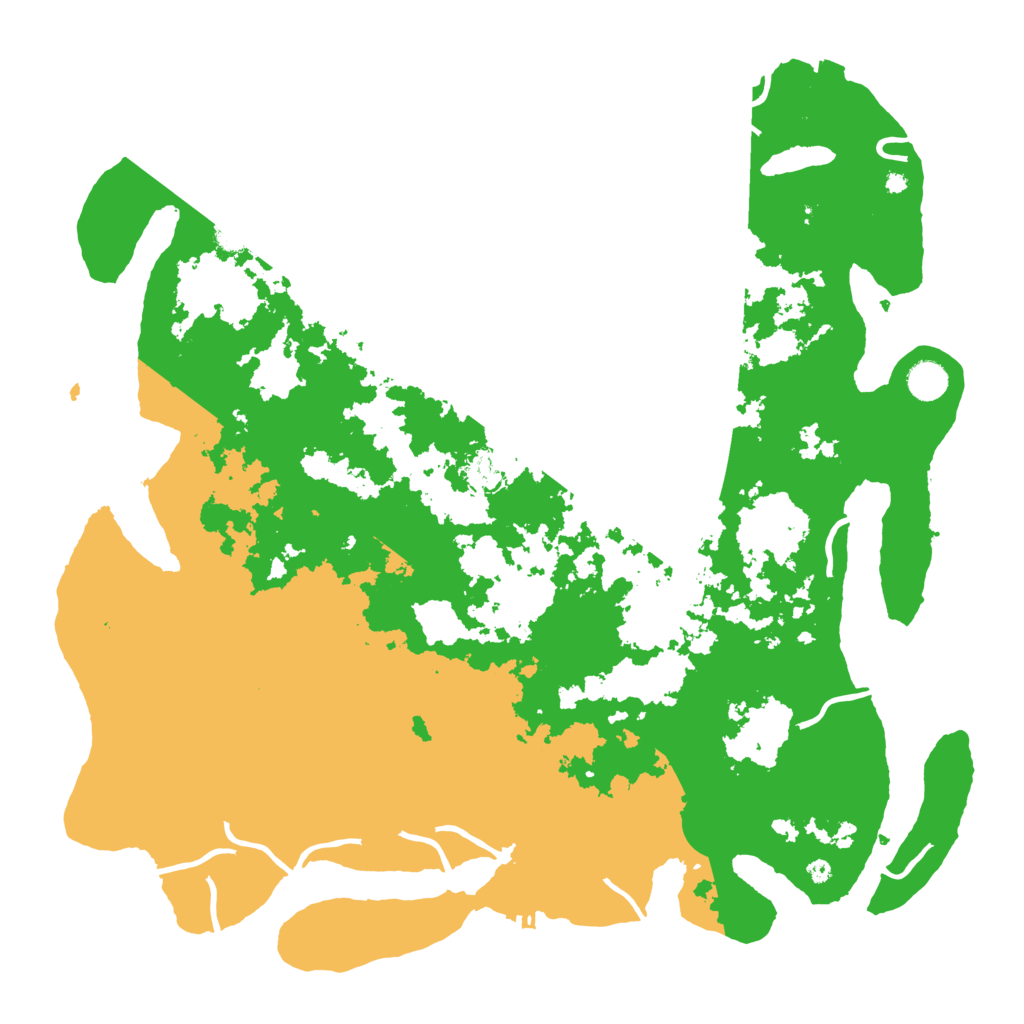 Biome Rust Map: Procedural Map, Size: 4500, Seed: 1390128189