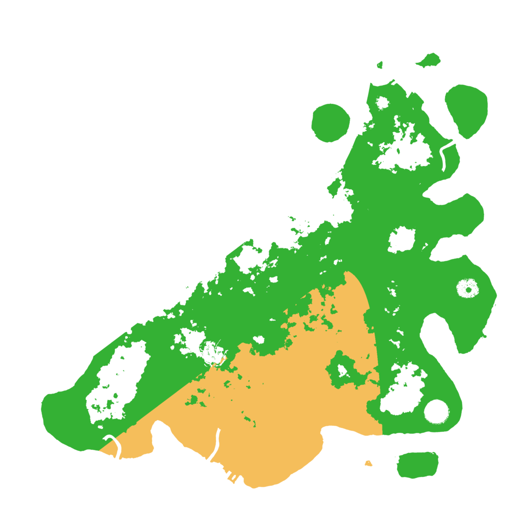 Biome Rust Map: Procedural Map, Size: 3800, Seed: 2081086086