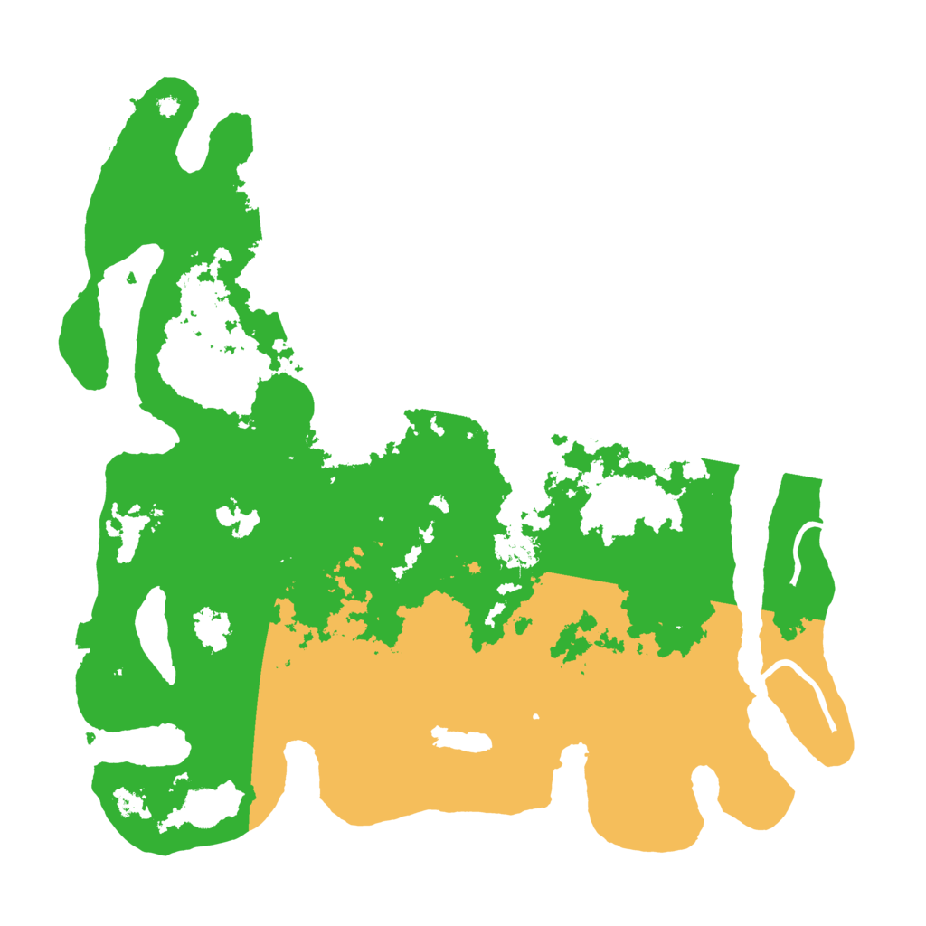 Biome Rust Map: Procedural Map, Size: 4100, Seed: 1788600375