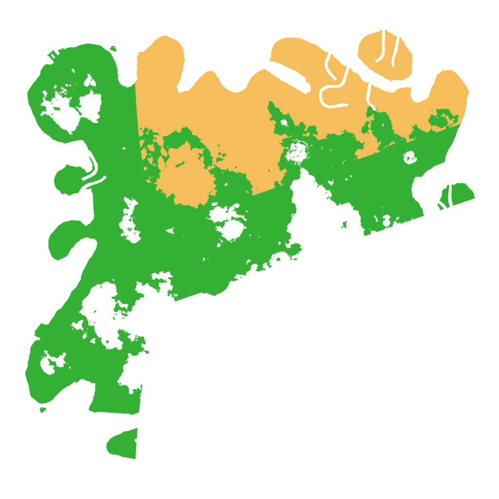 Biome Rust Map: Procedural Map, Size: 4000, Seed: 1200077830