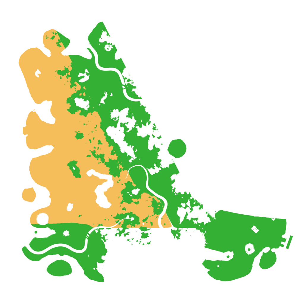 Biome Rust Map: Procedural Map, Size: 4500, Seed: 1936723409