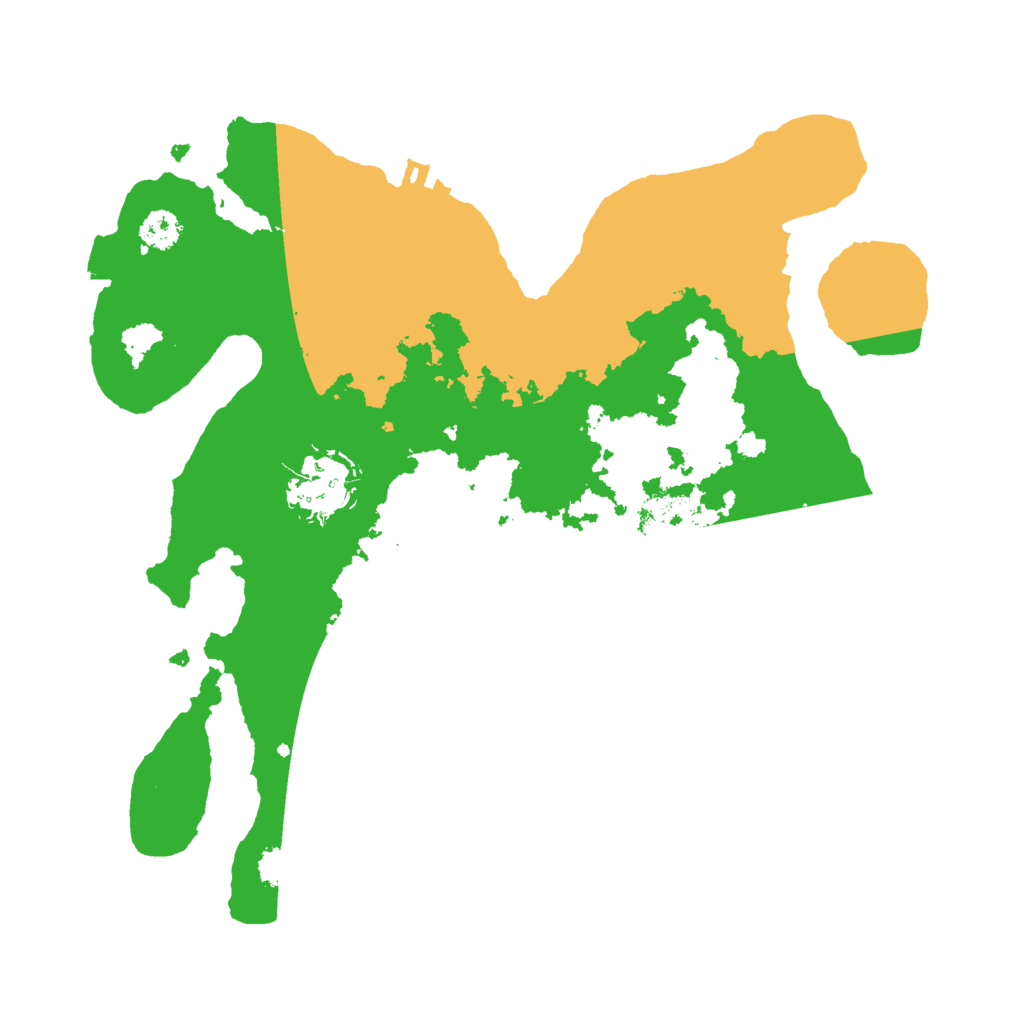 Biome Rust Map: Procedural Map, Size: 2700, Seed: 90581365