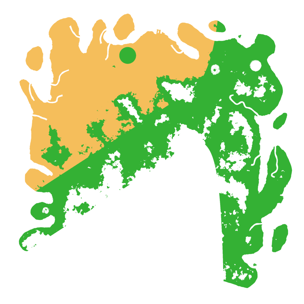 Biome Rust Map: Procedural Map, Size: 4800, Seed: 538800118