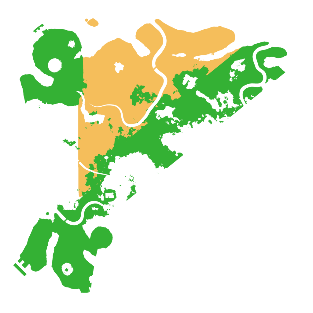 Biome Rust Map: Procedural Map, Size: 4000, Seed: 152132030