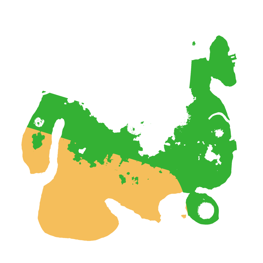 Biome Rust Map: Procedural Map, Size: 2850, Seed: 346456546