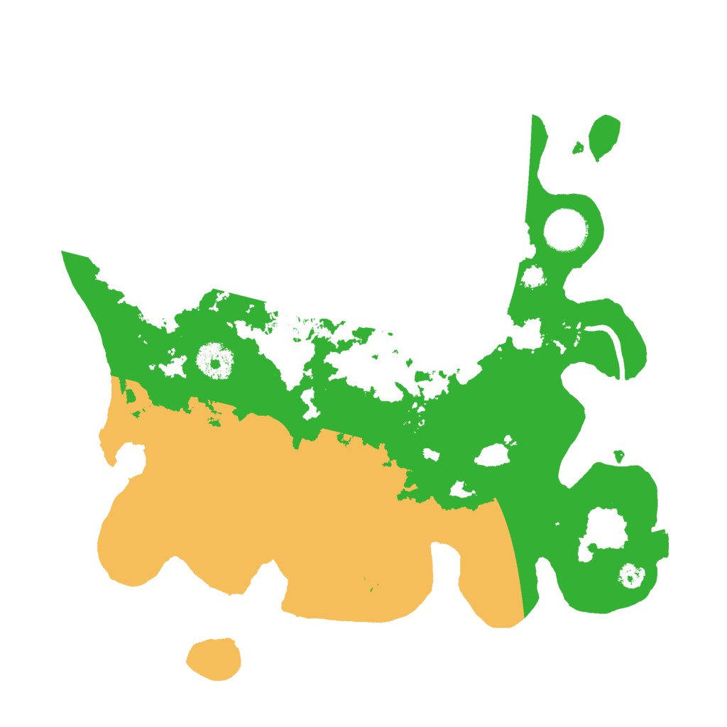 Biome Rust Map: Procedural Map, Size: 3000, Seed: 2121587943