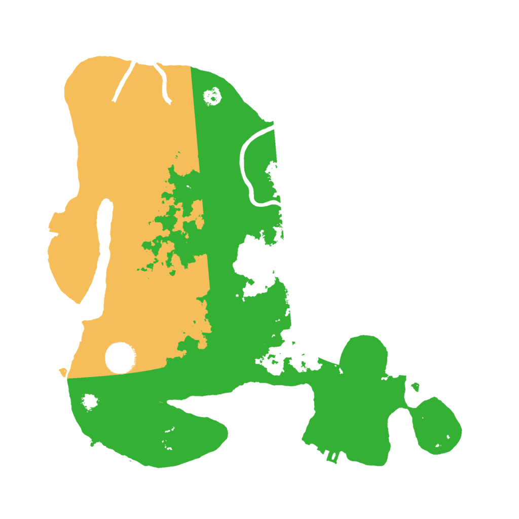 Biome Rust Map: Procedural Map, Size: 3000, Seed: 5900