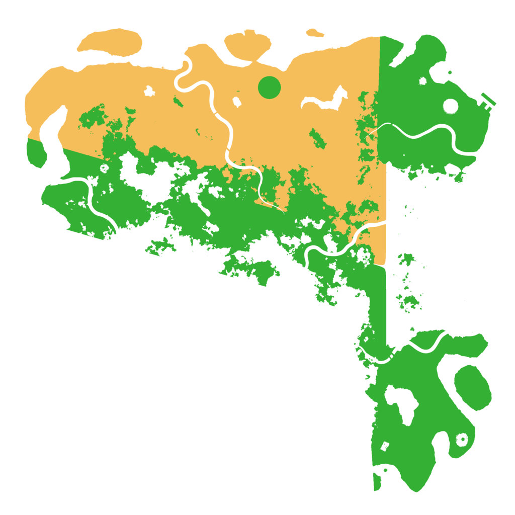 Biome Rust Map: Procedural Map, Size: 5969, Seed: 2147483647