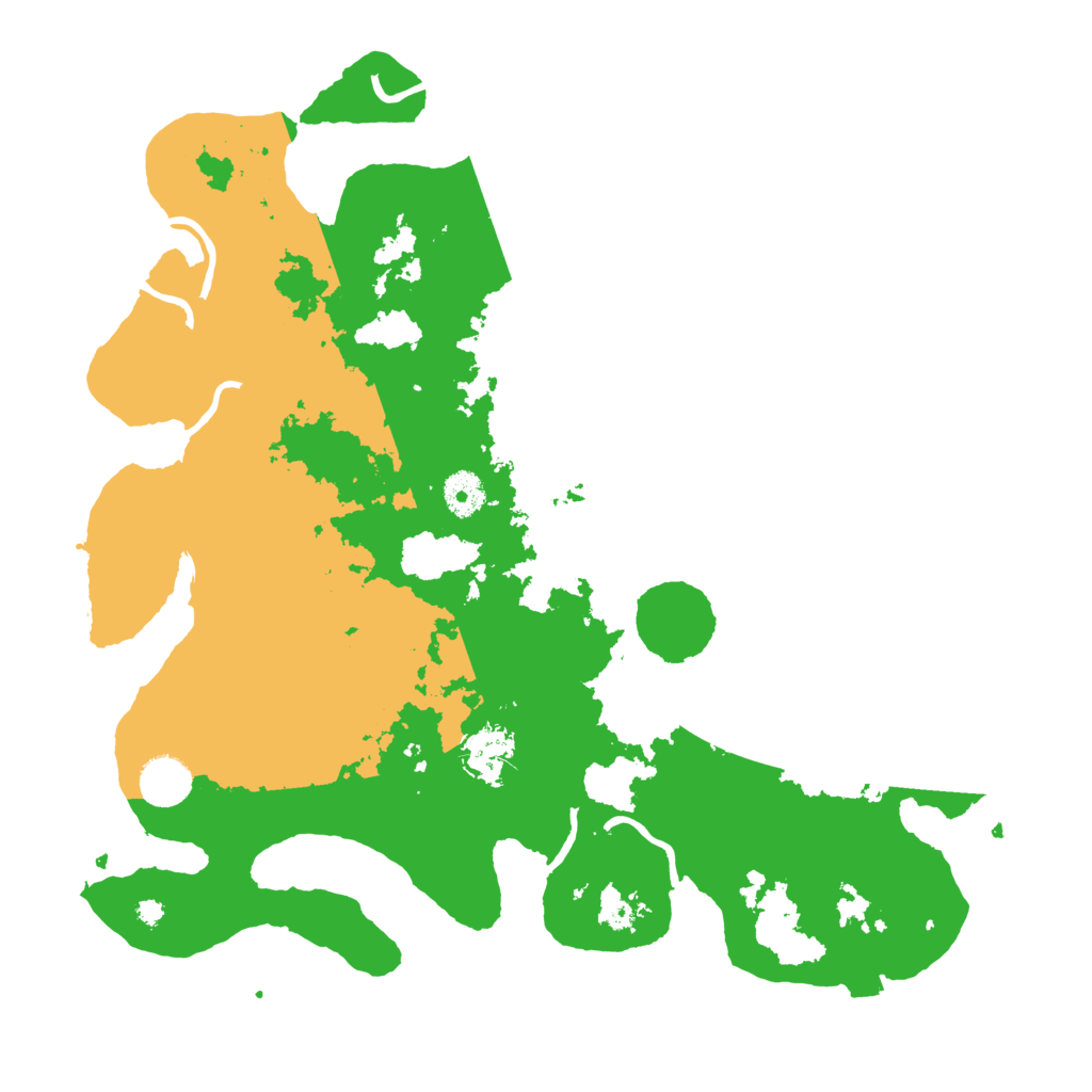 Biome Rust Map: Procedural Map, Size: 3800, Seed: 572476950