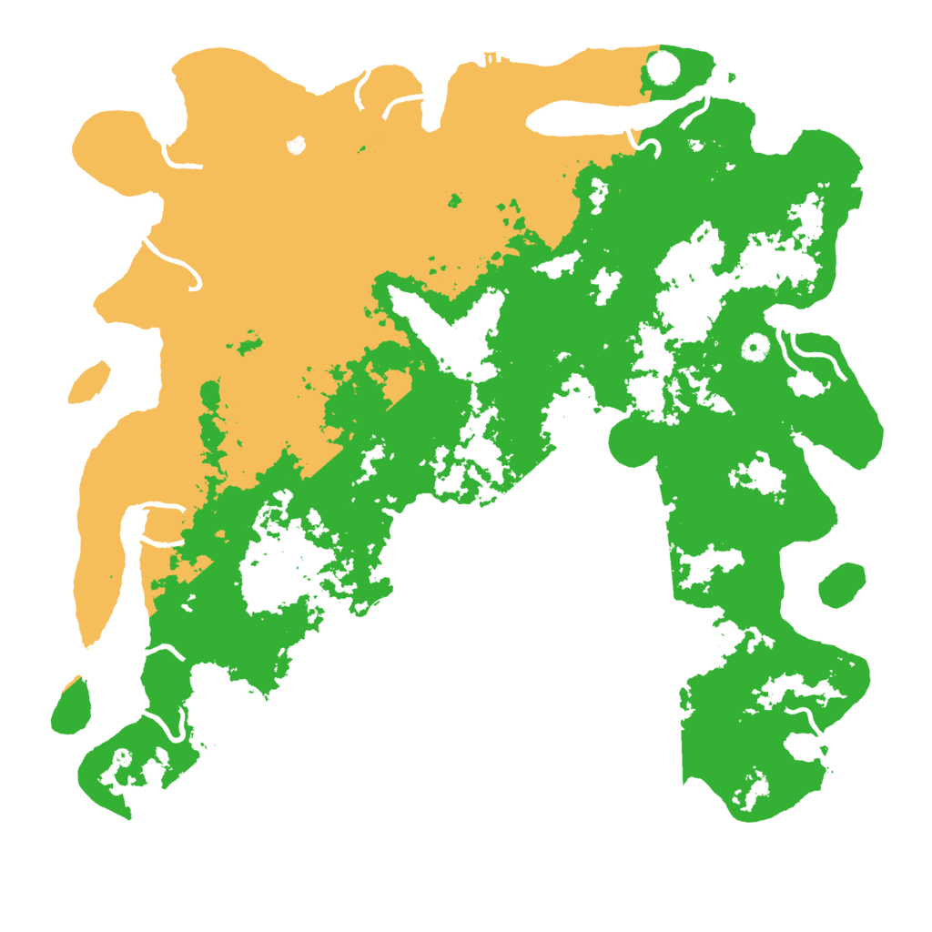 Biome Rust Map: Procedural Map, Size: 5000, Seed: 767567657