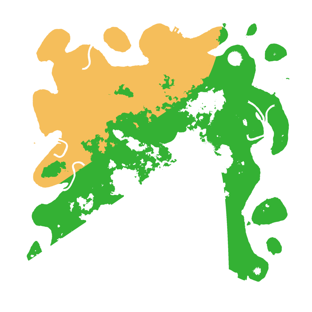 Biome Rust Map: Procedural Map, Size: 3850, Seed: 48251979