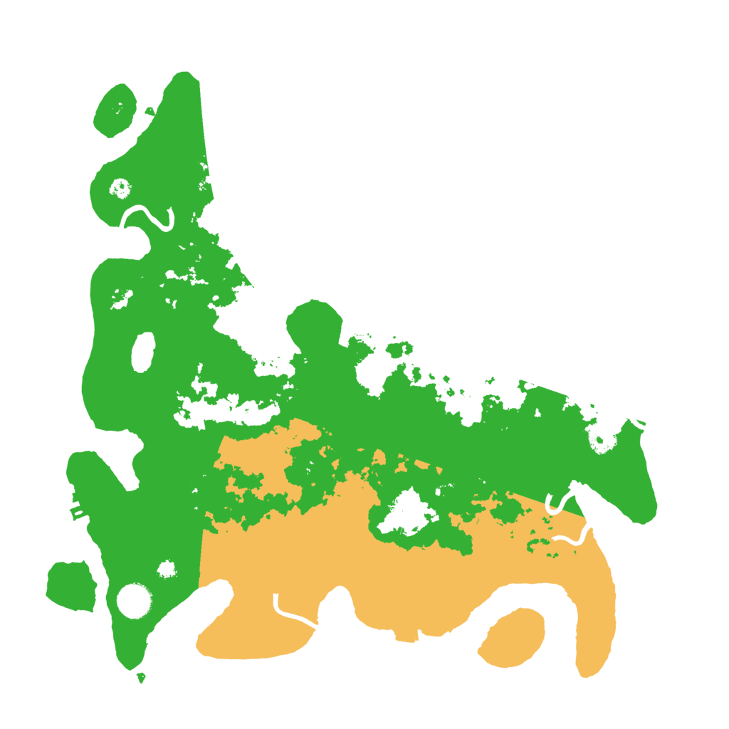 Biome Rust Map: Procedural Map, Size: 3700, Seed: 1290513535