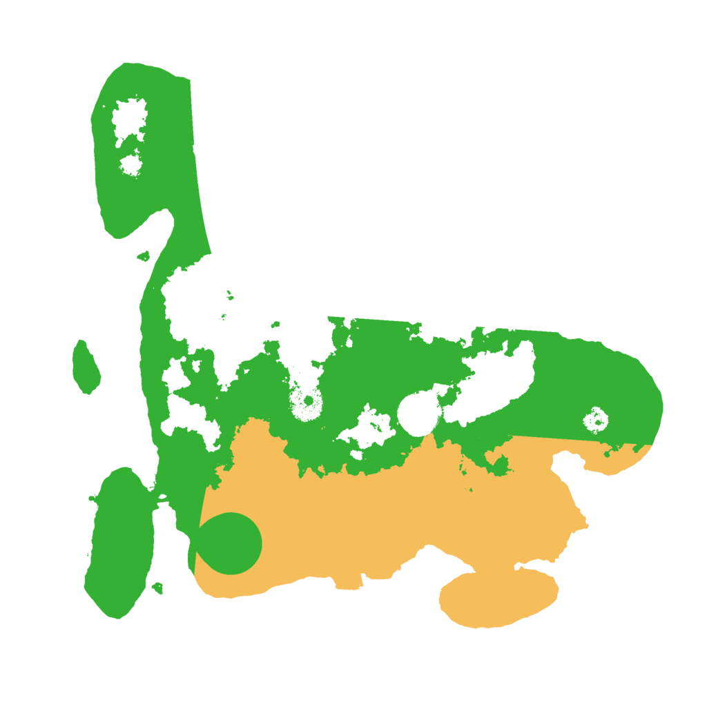 Biome Rust Map: Procedural Map, Size: 3000, Seed: 791161022