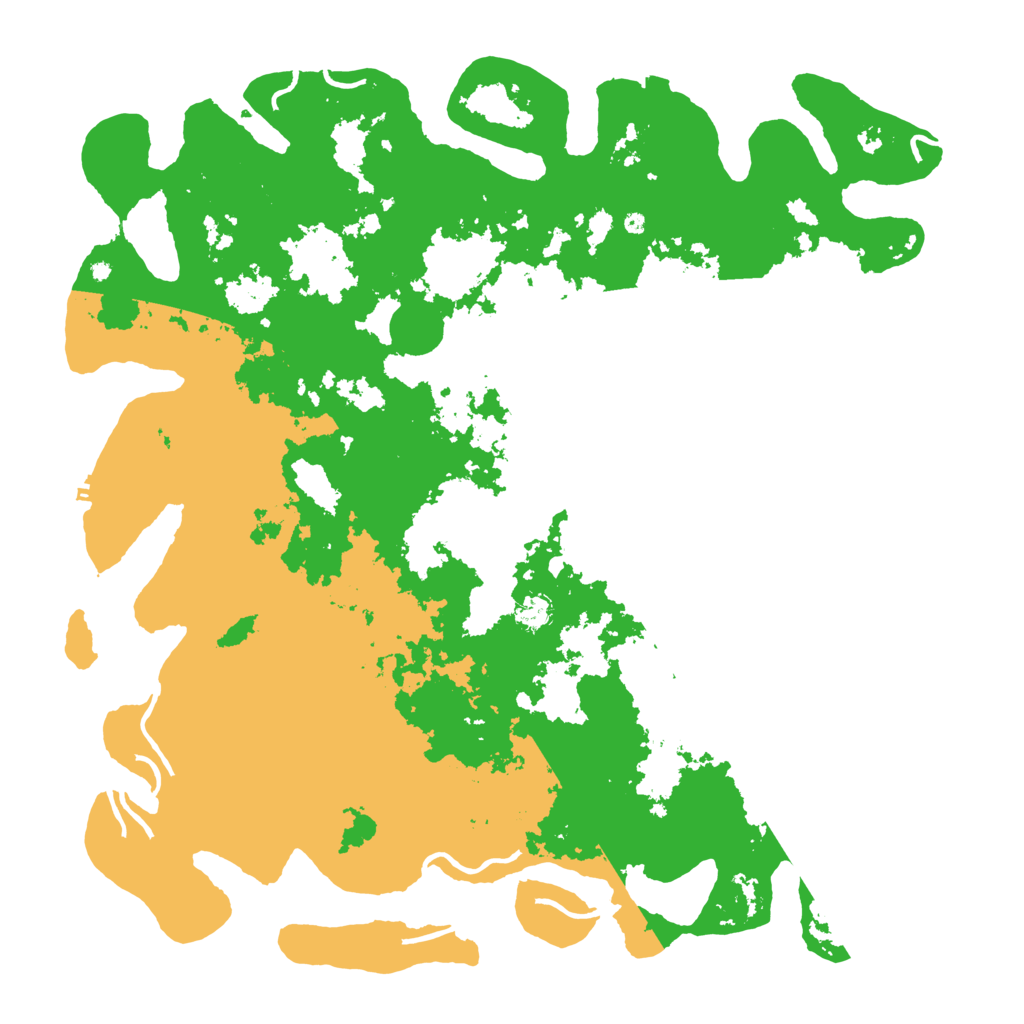 Biome Rust Map: Procedural Map, Size: 5000, Seed: 495788569