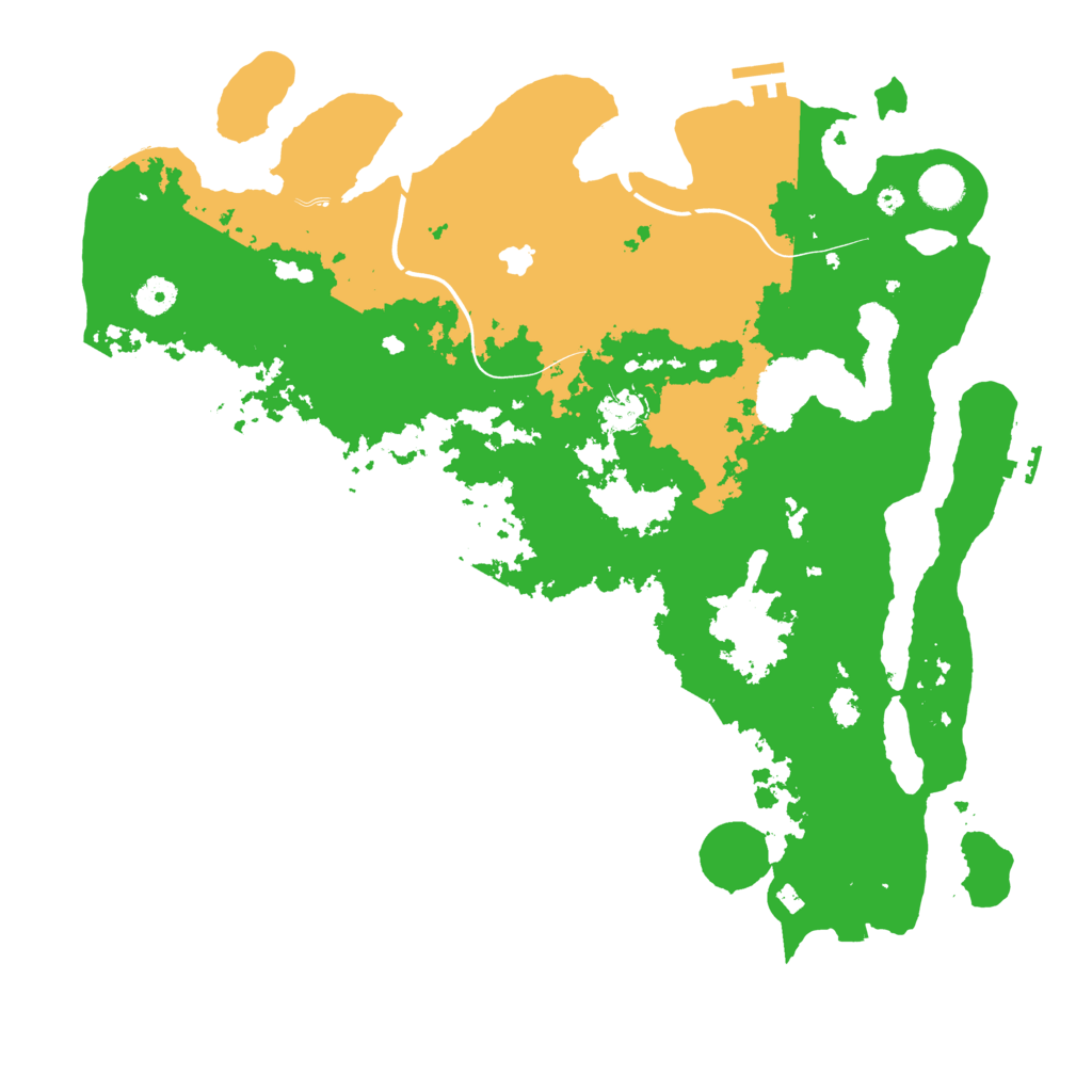 Biome Rust Map: Procedural Map, Size: 4250, Seed: 31295132