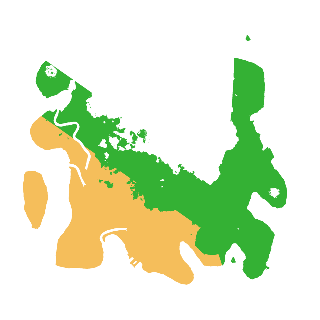 Biome Rust Map: Procedural Map, Size: 3000, Seed: 1756210607