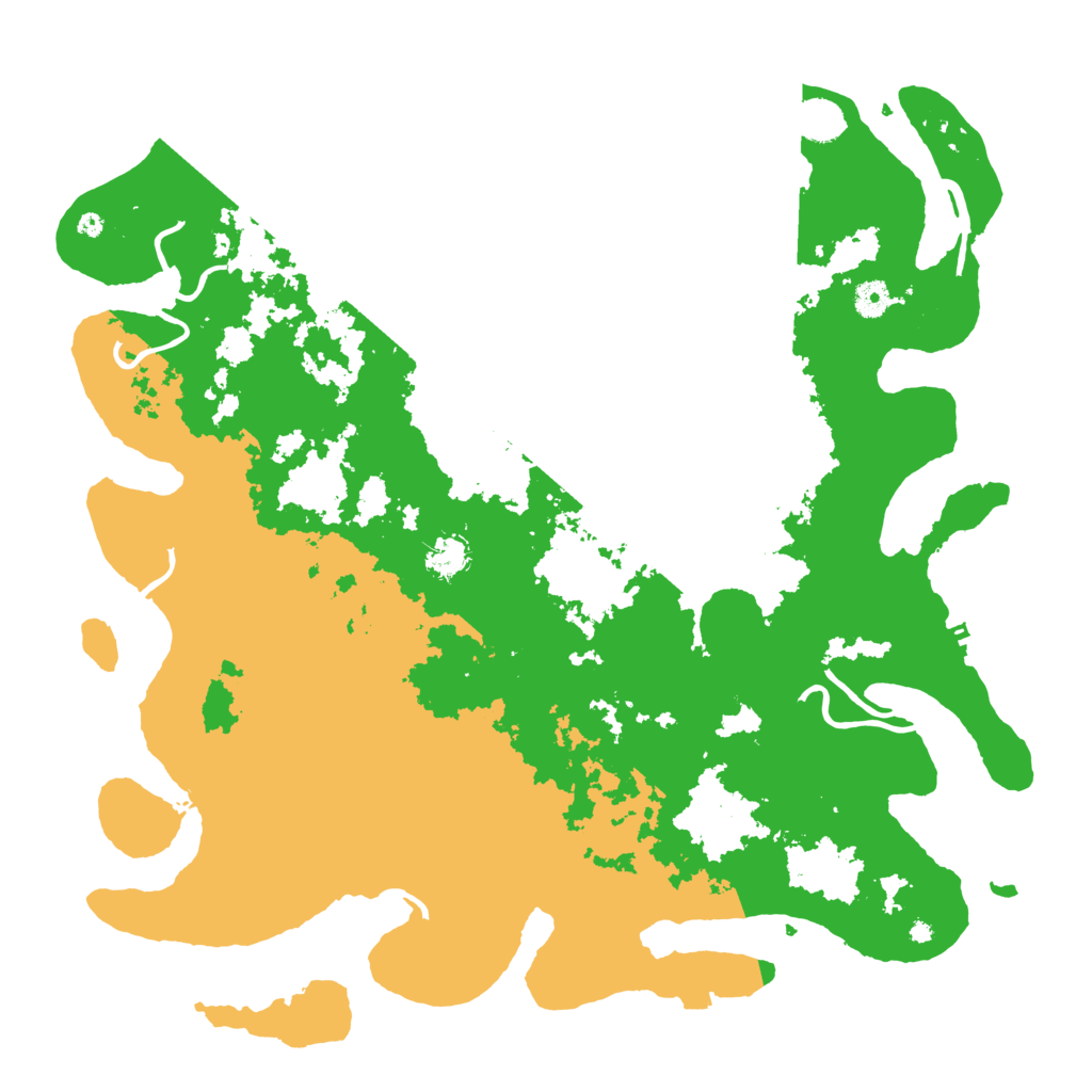 Biome Rust Map: Procedural Map, Size: 4500, Seed: 190493642