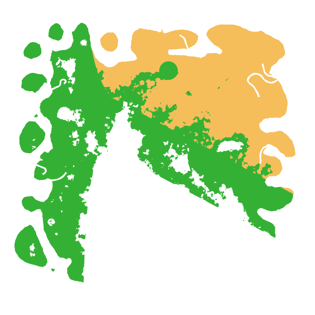 Biome Rust Map: Procedural Map, Size: 4500, Seed: 1827947926