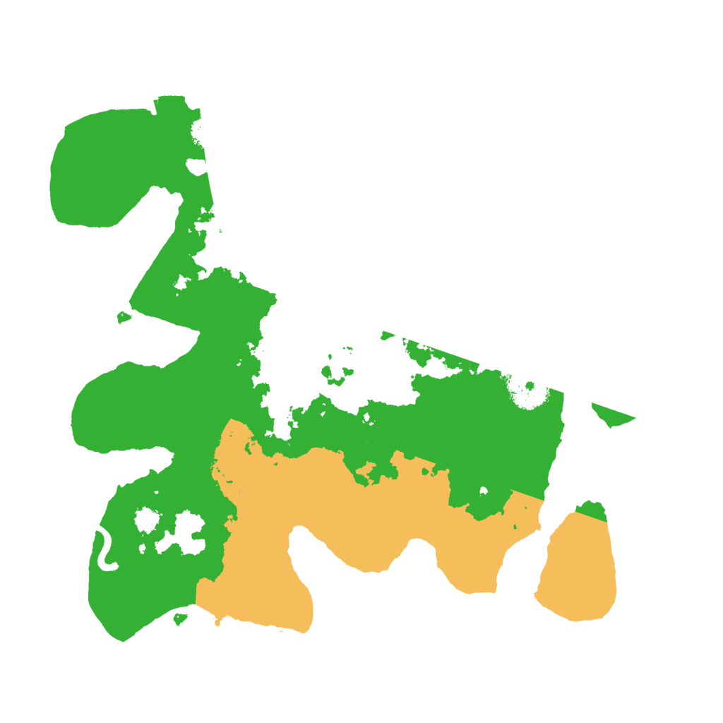 Biome Rust Map: Procedural Map, Size: 2700, Seed: 77288490