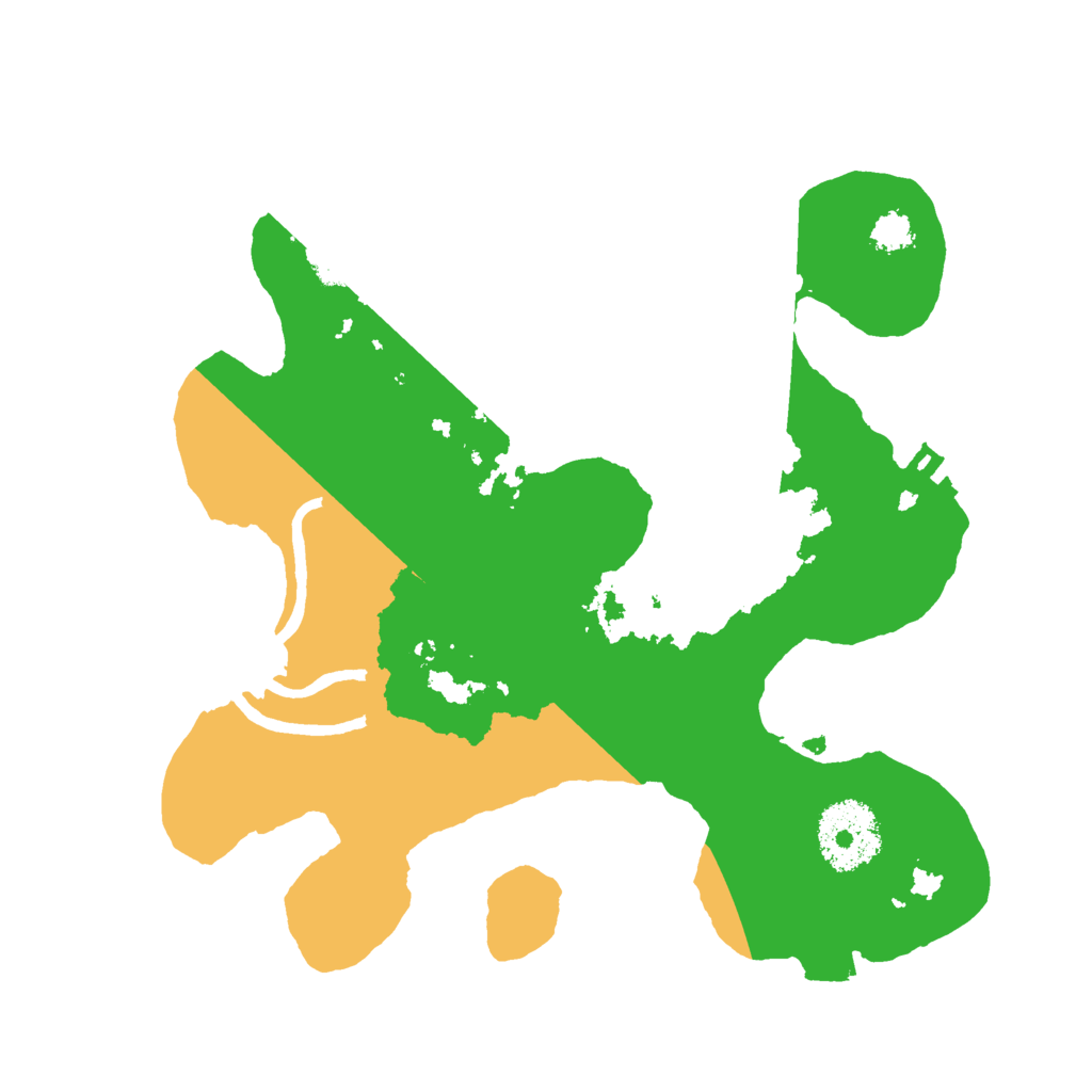 Biome Rust Map: Procedural Map, Size: 2500, Seed: 784585631