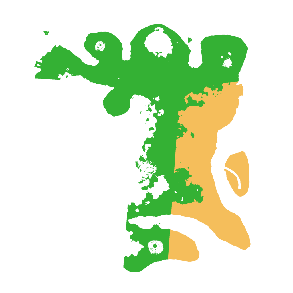 Biome Rust Map: Procedural Map, Size: 3000, Seed: 41132