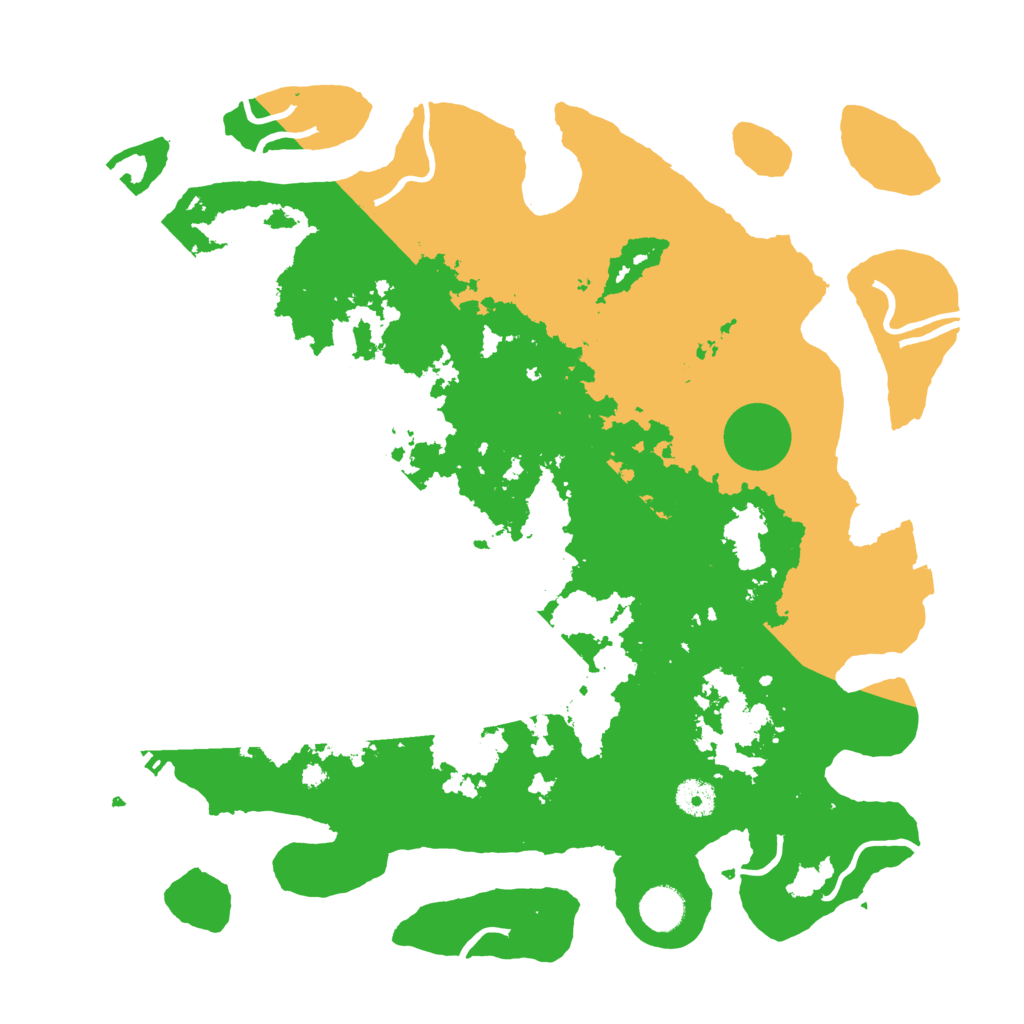 Biome Rust Map: Procedural Map, Size: 4000, Seed: 2023090101