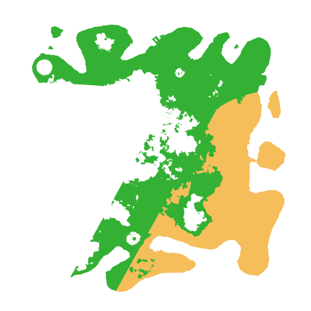 Biome Rust Map: Procedural Map, Size: 3500, Seed: 769233678