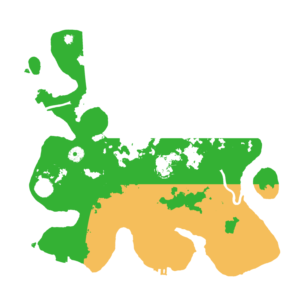 Biome Rust Map: Procedural Map, Size: 3000, Seed: 1440375752