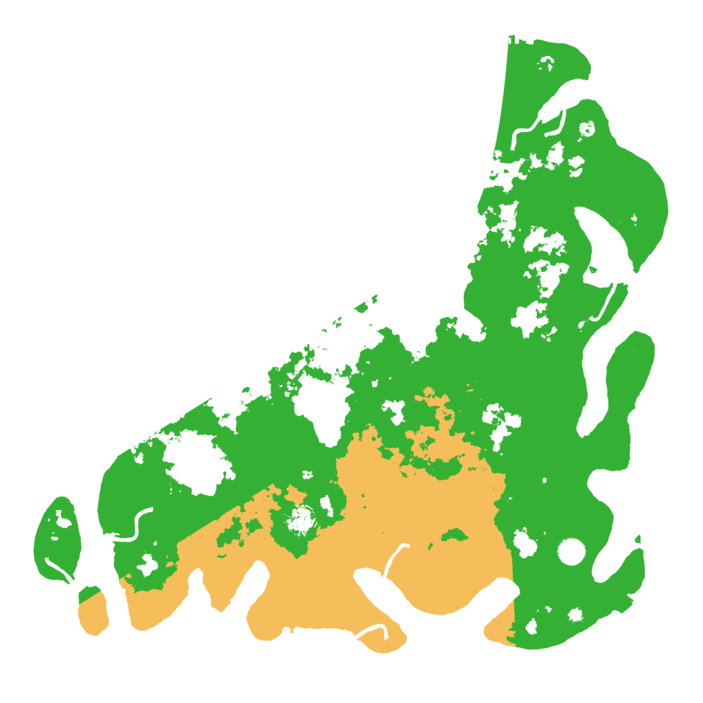 Biome Rust Map: Procedural Map, Size: 4533, Seed: 2063486720