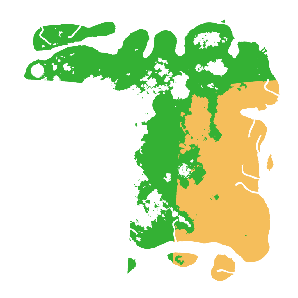 Biome Rust Map: Procedural Map, Size: 4000, Seed: 4985198