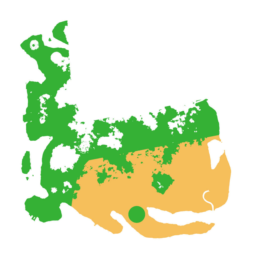 Biome Rust Map: Procedural Map, Size: 4000, Seed: 1461571286