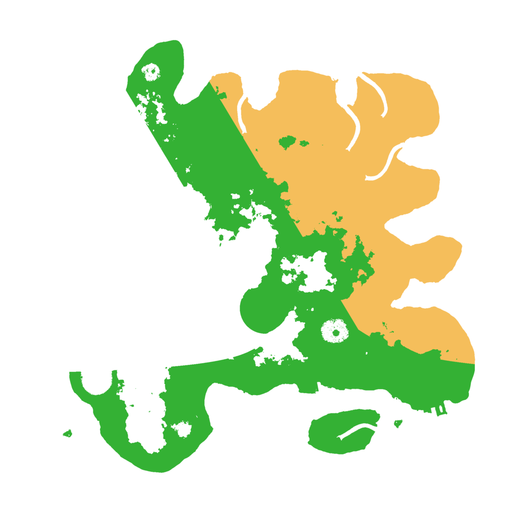 Biome Rust Map: Procedural Map, Size: 3000, Seed: 768205