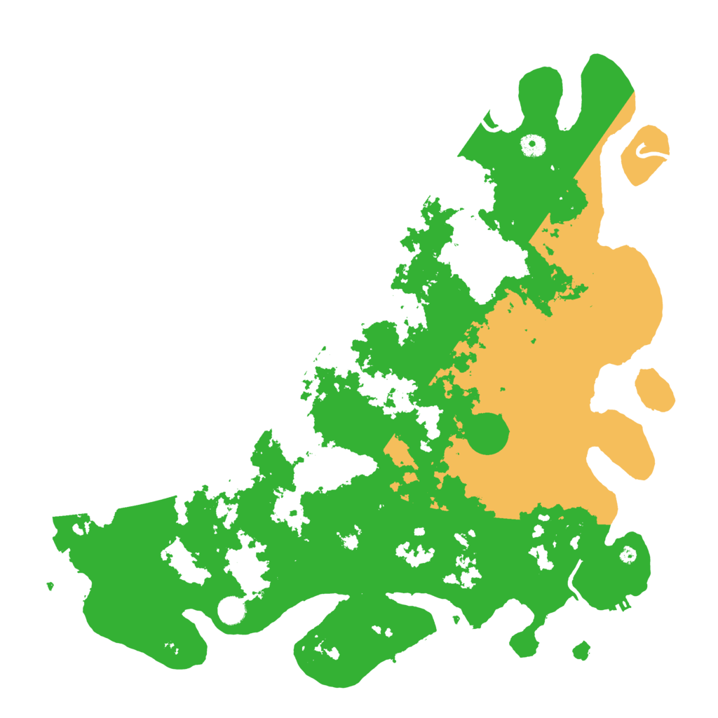 Biome Rust Map: Procedural Map, Size: 4500, Seed: 1296791892
