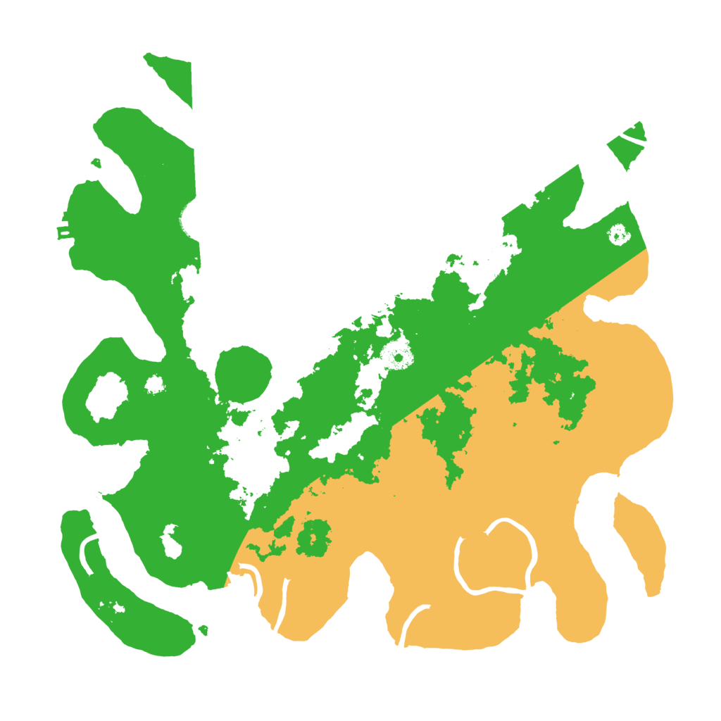 Biome Rust Map: Procedural Map, Size: 3500, Seed: 1795300957