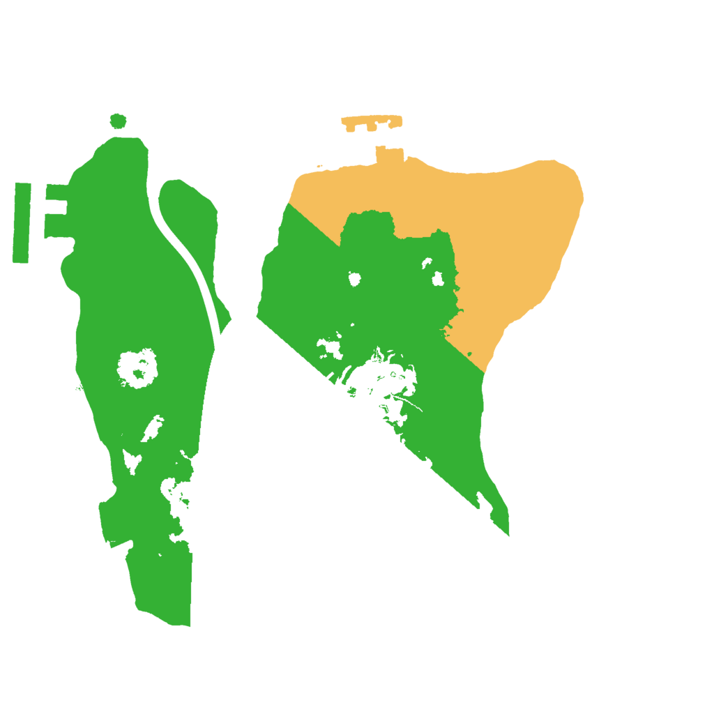 Biome Rust Map: Procedural Map, Size: 1800, Seed: 44668899