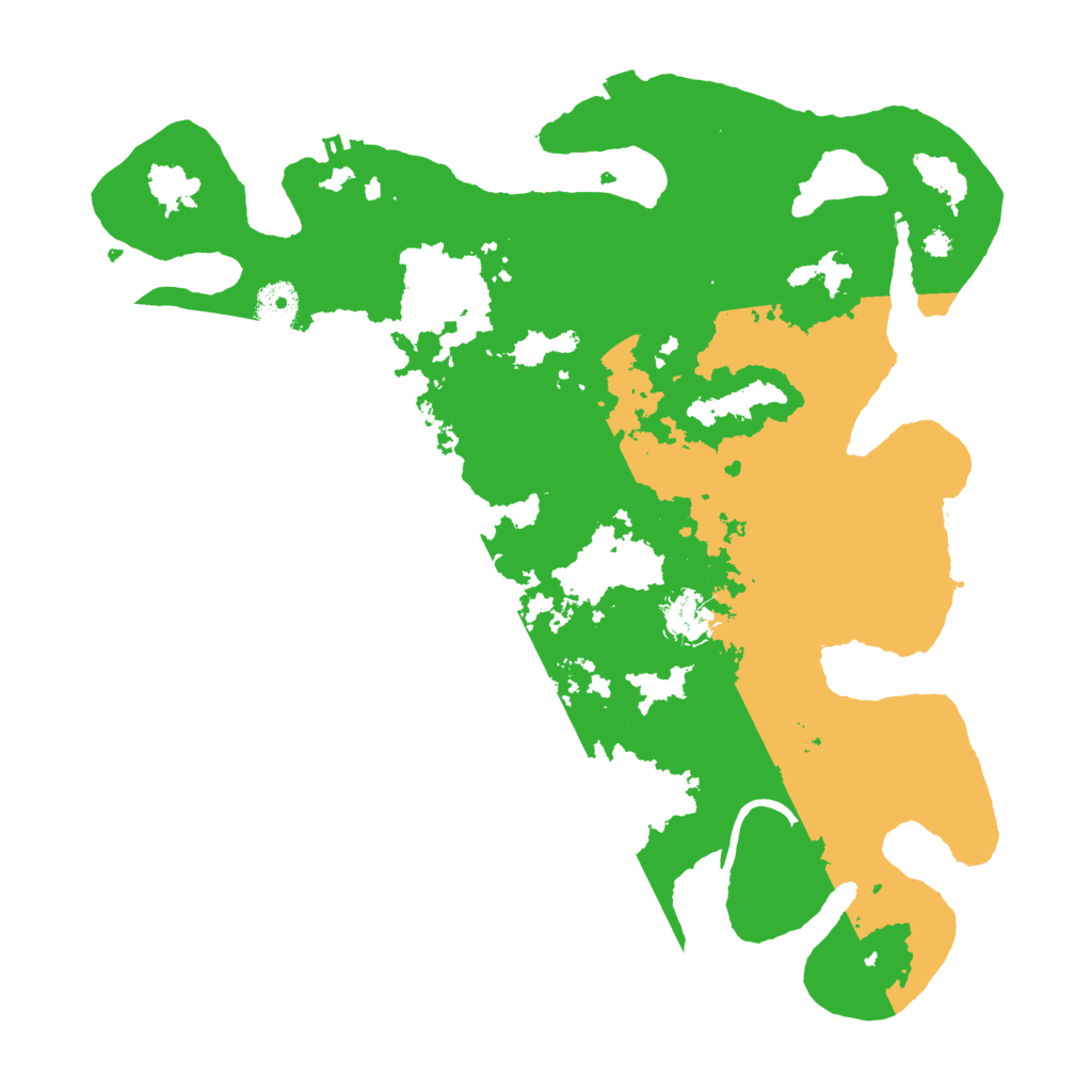 Biome Rust Map: Procedural Map, Size: 3700, Seed: 475364637