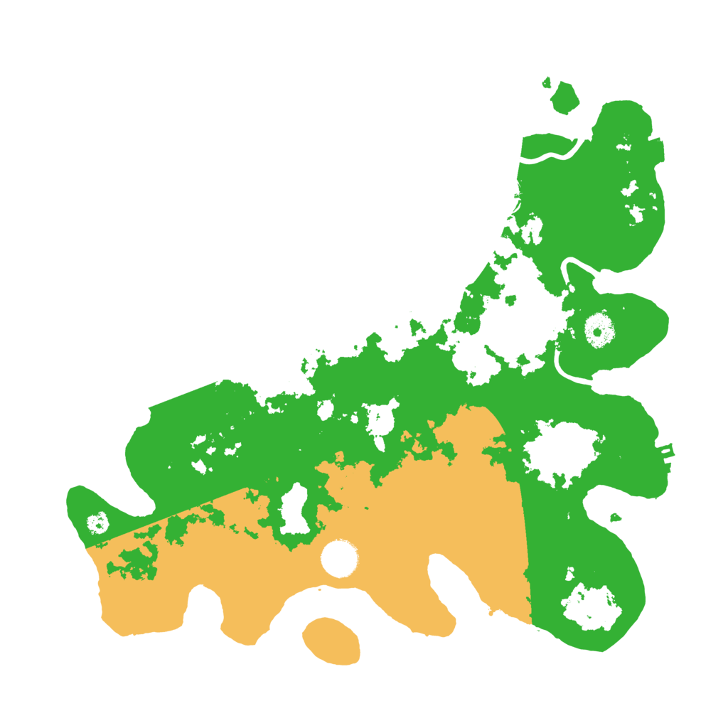 Biome Rust Map: Procedural Map, Size: 3450, Seed: 8471051