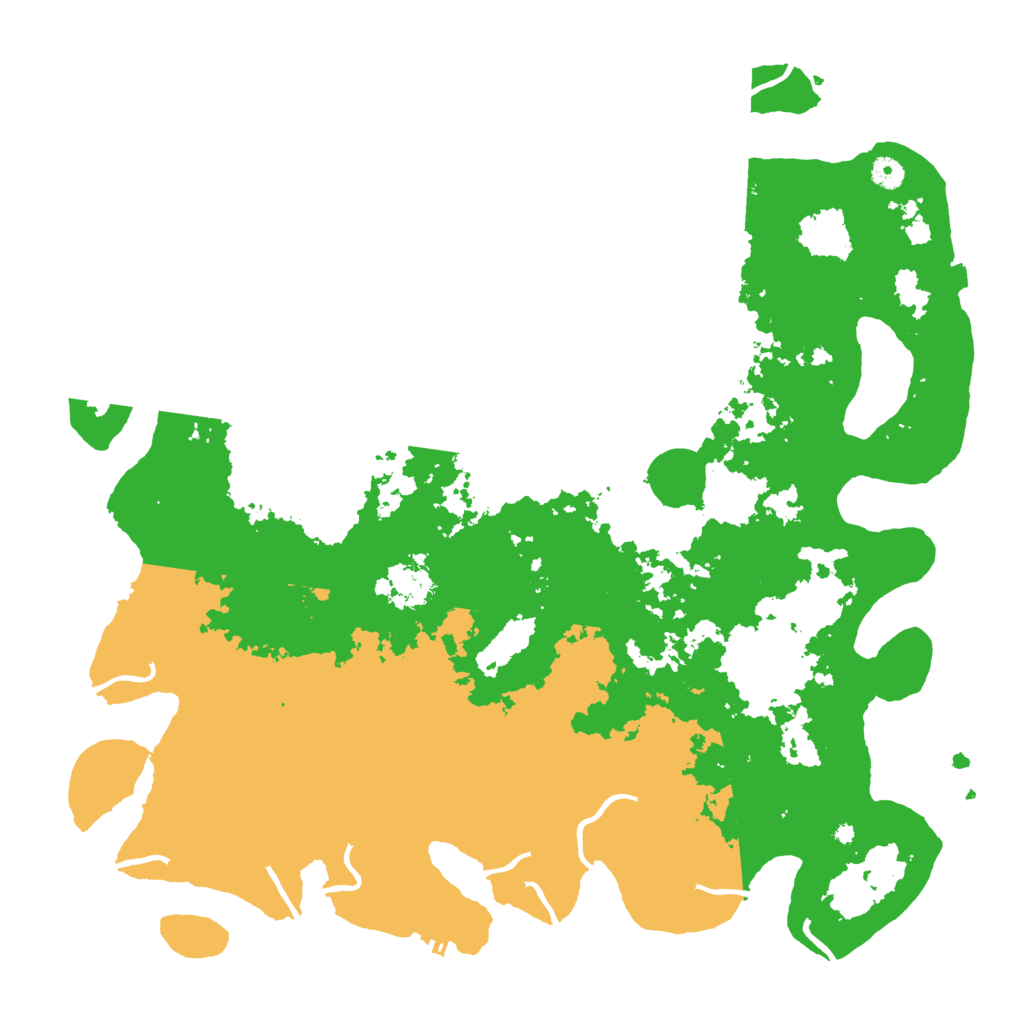Biome Rust Map: Procedural Map, Size: 4800, Seed: 191871820