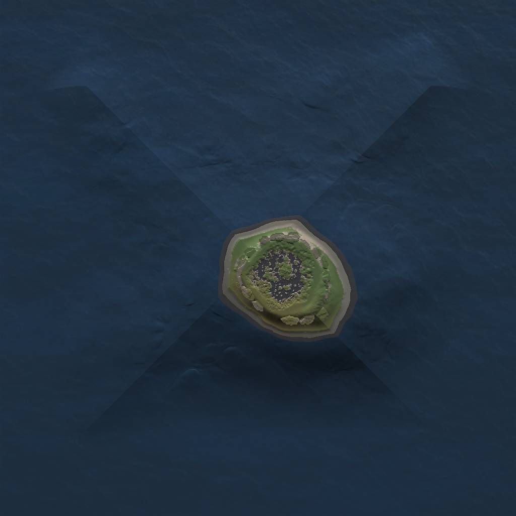 Rust Map: Procedural Map, Size: 1000, Seed: 298828704, 3 Monuments