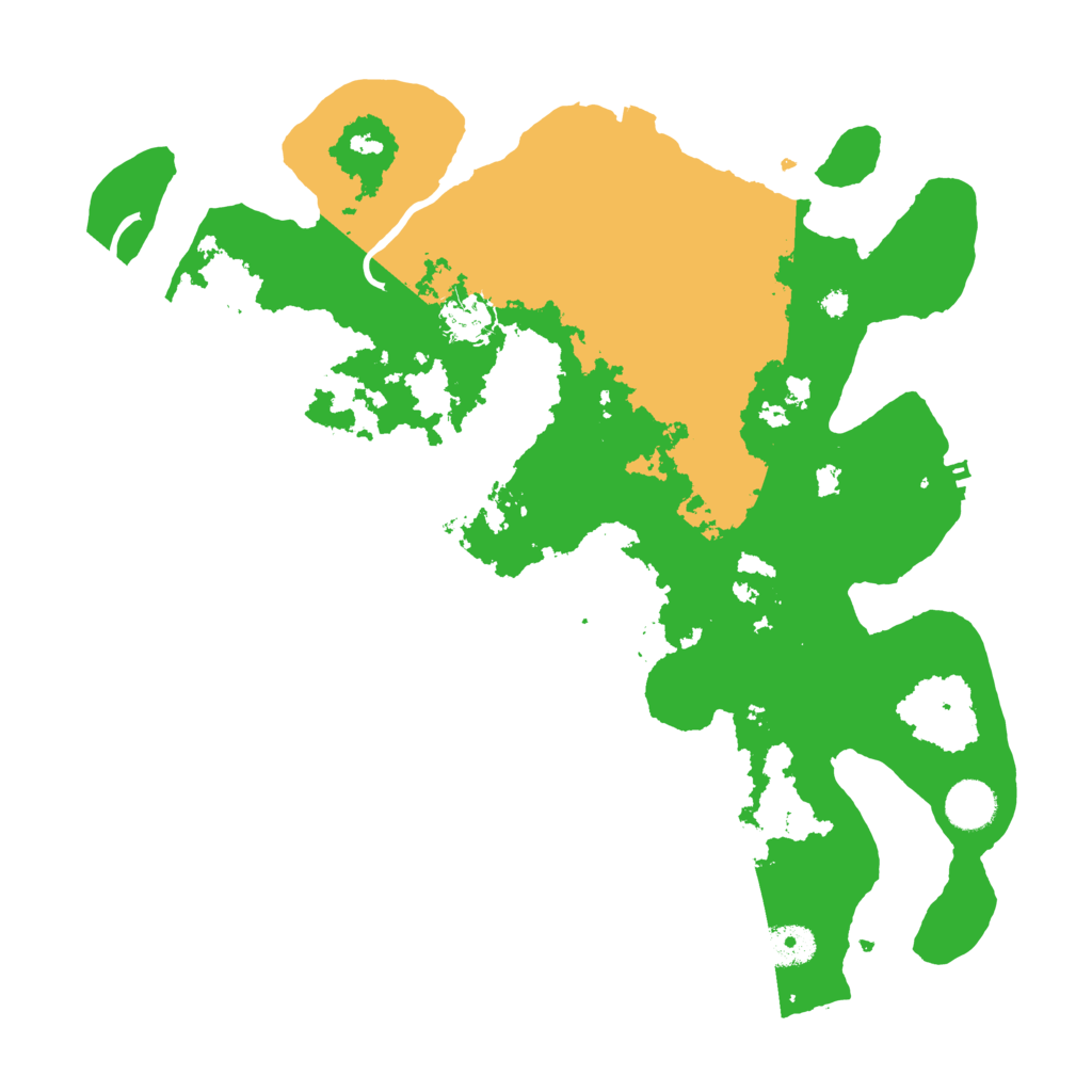 Biome Rust Map: Procedural Map, Size: 3800, Seed: 47600