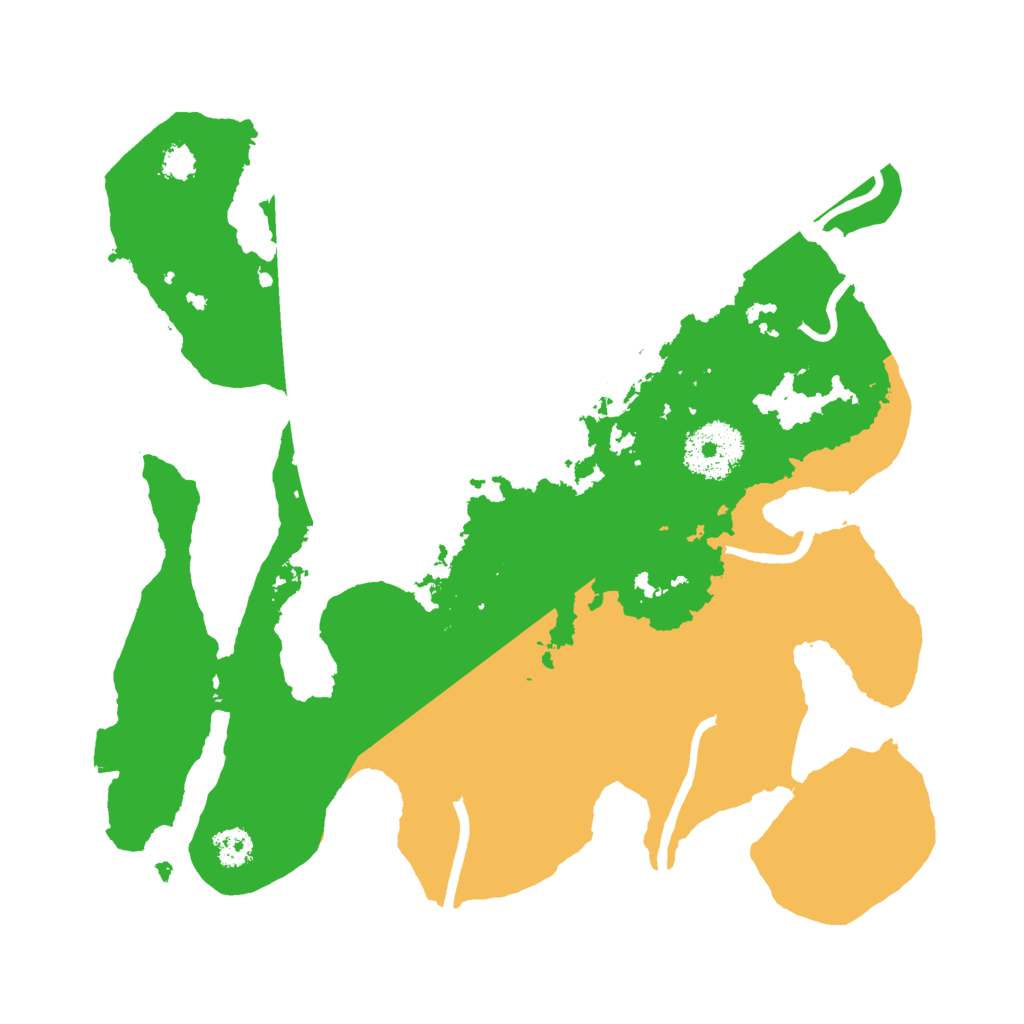 Biome Rust Map: Procedural Map, Size: 2700, Seed: 64491