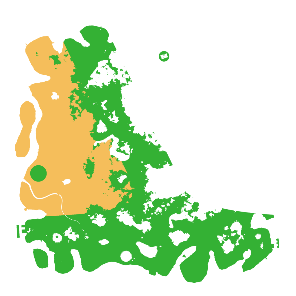 Biome Rust Map: Procedural Map, Size: 4750, Seed: 2075144076