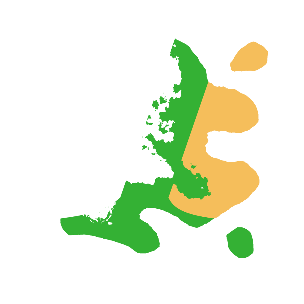 Biome Rust Map: Barren, Size: 2100, Seed: 654656